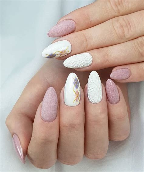 short almond nail shape|short almond mani for fall.